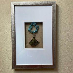 Fetch Frame With Turquoise Decoration